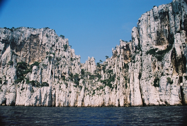 One of the numerous calanques near Marseille