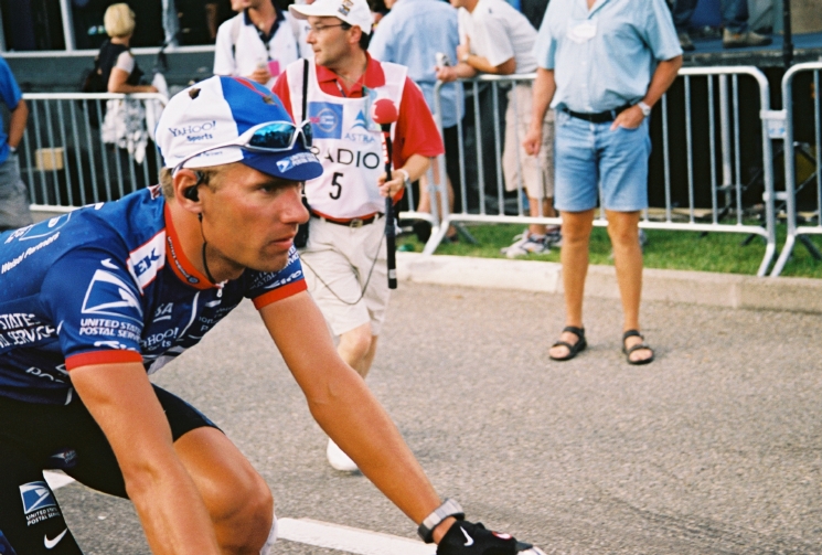 US Postal Service rider Steffen Kjaergaard