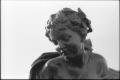 Study of one of the many beautiful sculptures on the pont Alexandre III.  This angel never made it to paper.