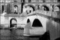Arches, arches, arches!  Vue of the entrance to the Carrousel du Louvre from the other side of the pont du Carrousel.  Received the Michelle stamp of approval.