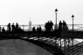 A lazy Sunday afternoon on the pont des Arts.
