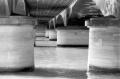 The underbelly of the pont d'Iéna.