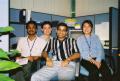 From left to right: Pavan, Gary, Ranjan, Nicole